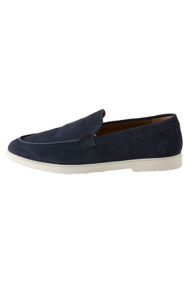 Next Veloursleder-Loafers Loafer (1-tlg) (blau)
