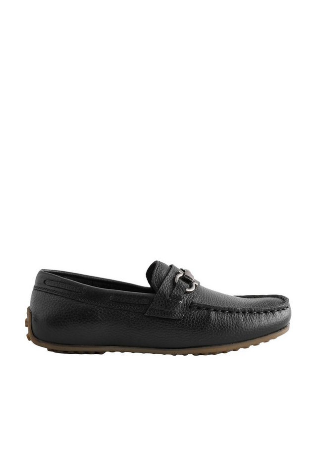 Next Veloursleder-Loafers Loafer (1-tlg) (schwarz)