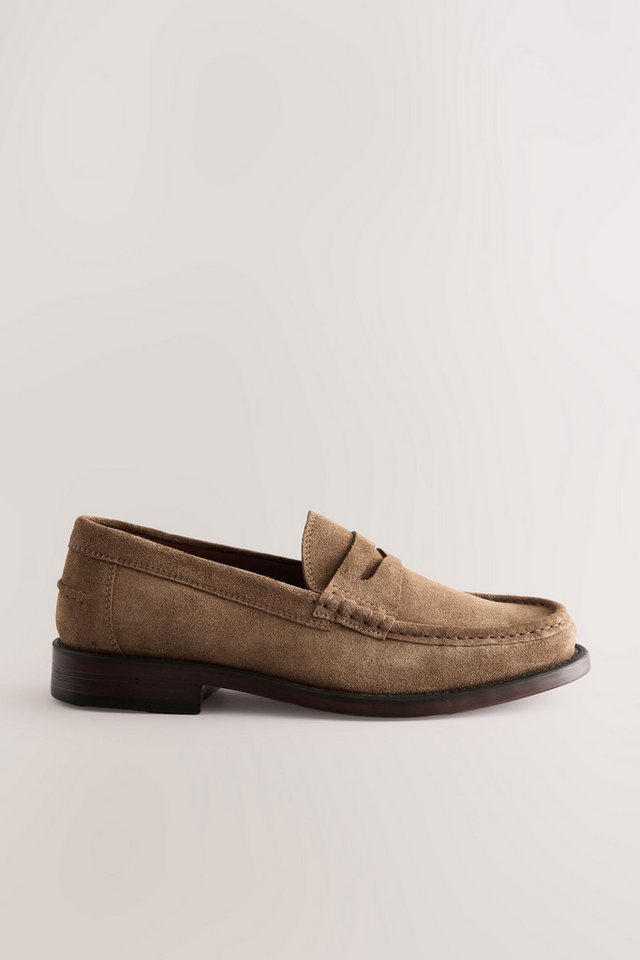 Next Veloursleder-Pennyloafer Loafer (1-tlg)