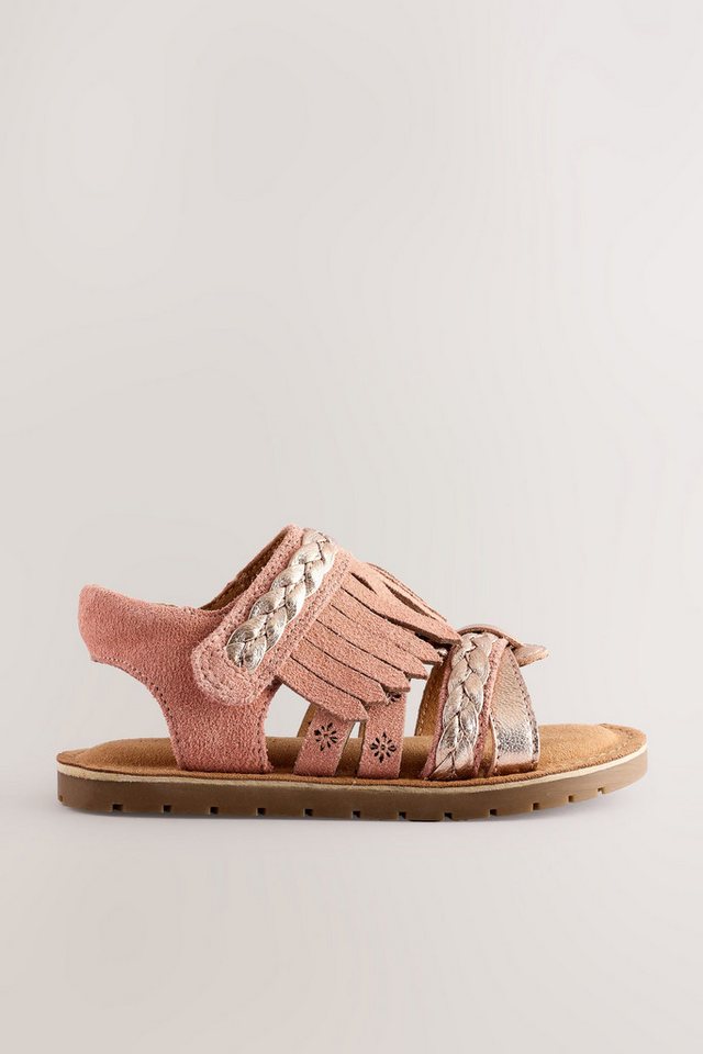 Next Veloursledersandalen mit Fransen Sandale (1-tlg)