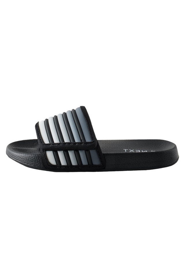 Next Verstellbare Sliders Badepantolette (1-tlg) (schwarz)