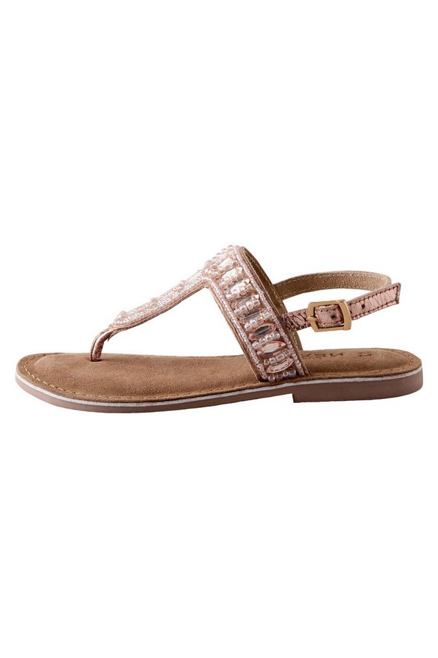 Next Verzierte Zehenschlaufen-Sandalen Sandale (1-tlg)