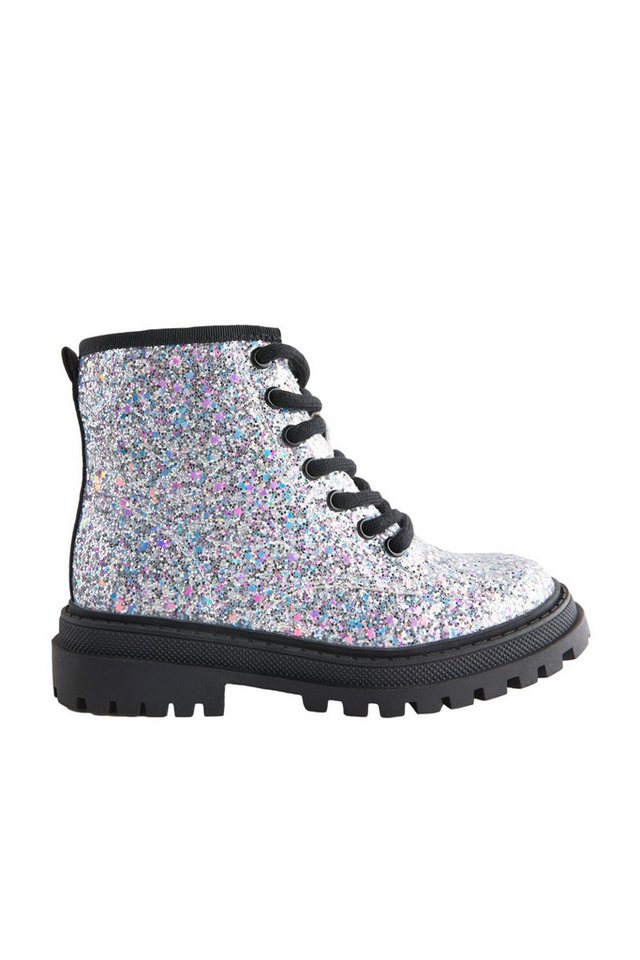 Next Warm gefütterte Schnürstiefel - Weite Passform Schnürstiefelette (1-tlg)