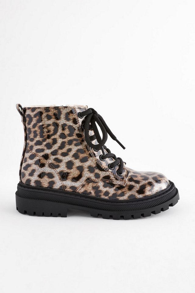 Next Warm gefütterte Schürstiefel Schnürstiefelette (1-tlg)