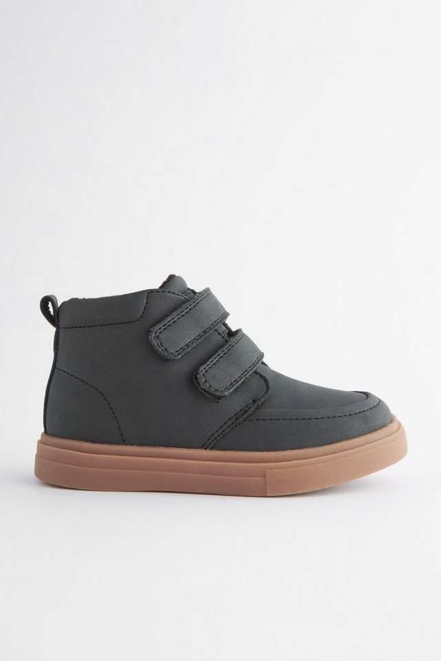 Next Warm gefütterte Stiefel mit Klettverschluss Stiefelette (1-tlg)