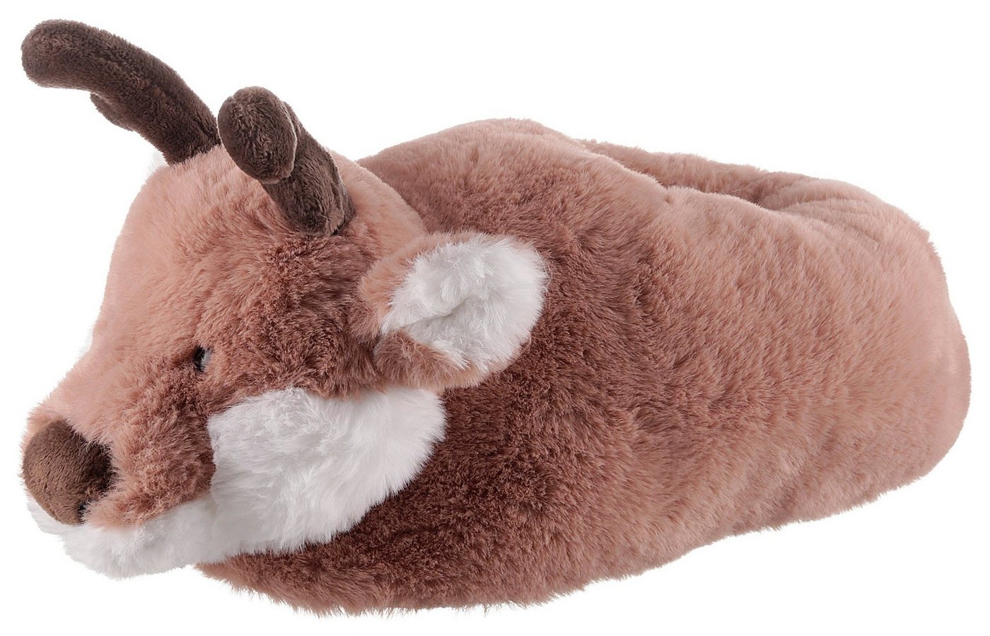 Nici RENTIER JONTE Plüsch Hausschuhe Weihnachts Hausschuh zum Schlupfen