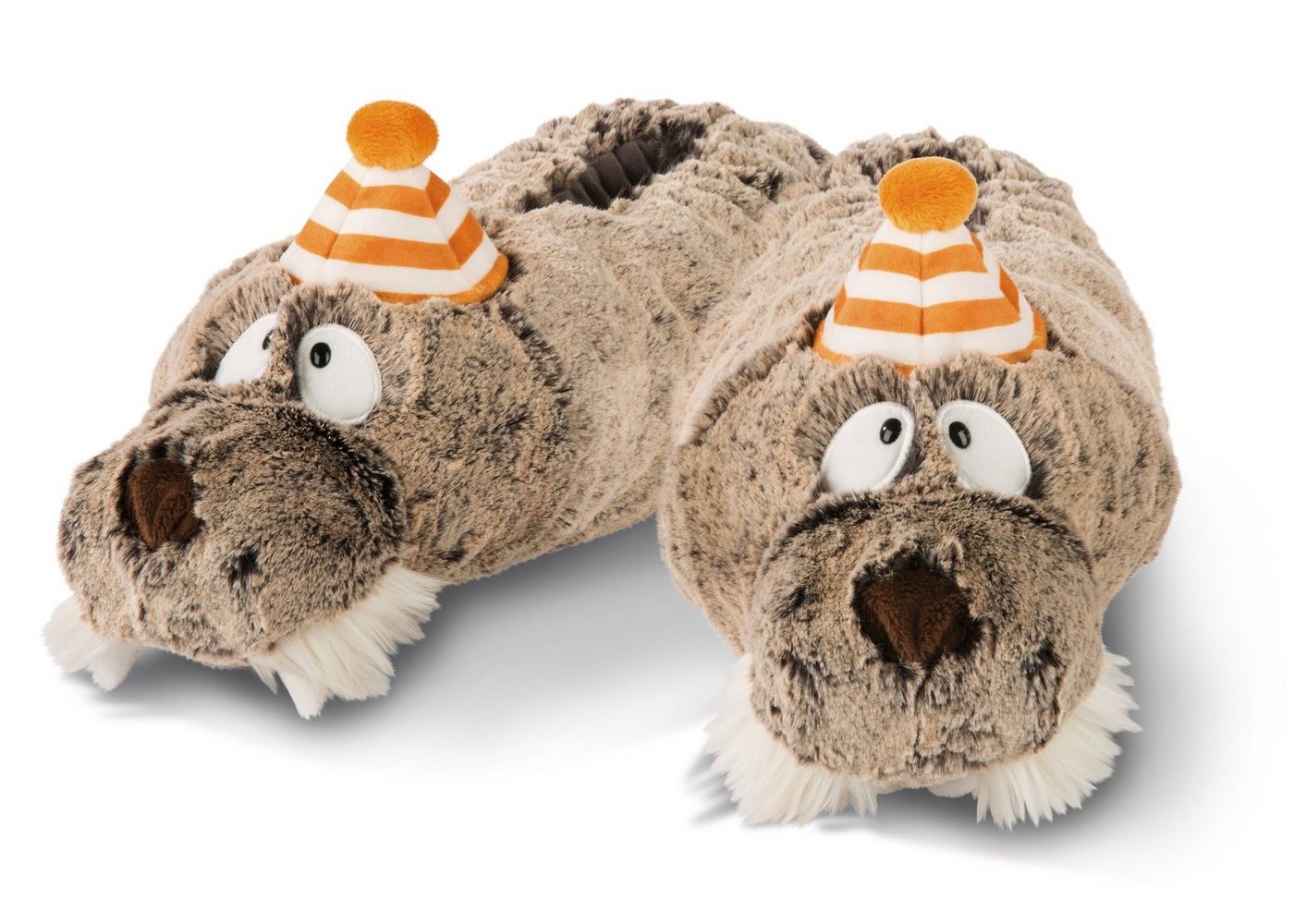 Nici Walross Walbo Wabbel Plüsch Hausschuhe Hausschuh mit witzige Motiv