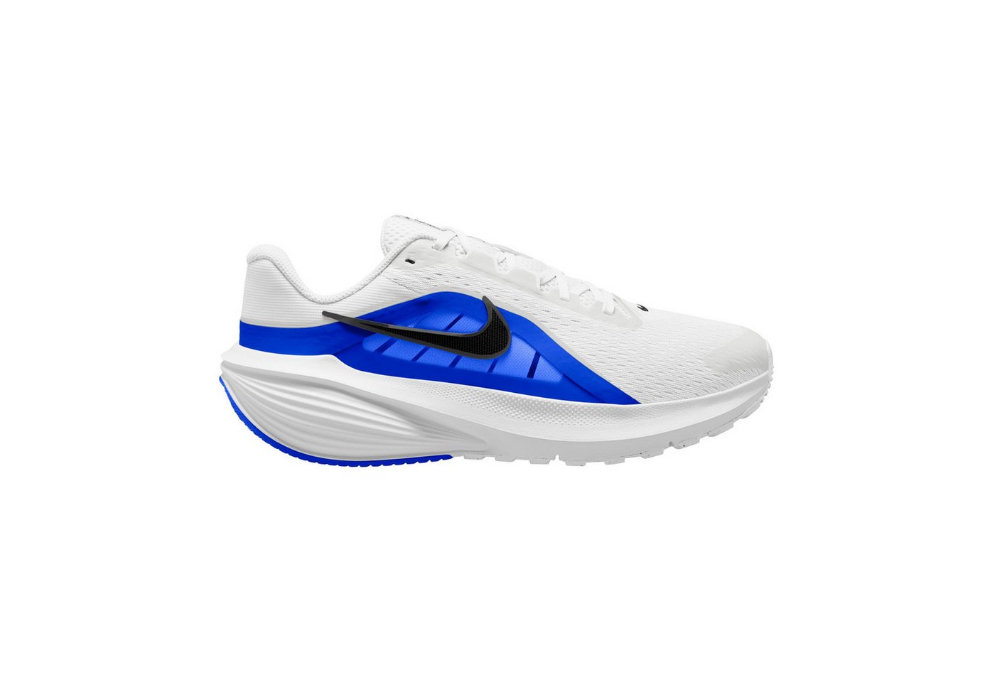 Nike Downshifter 14 Laufschuh (weiß/schwarz/blau/grau)