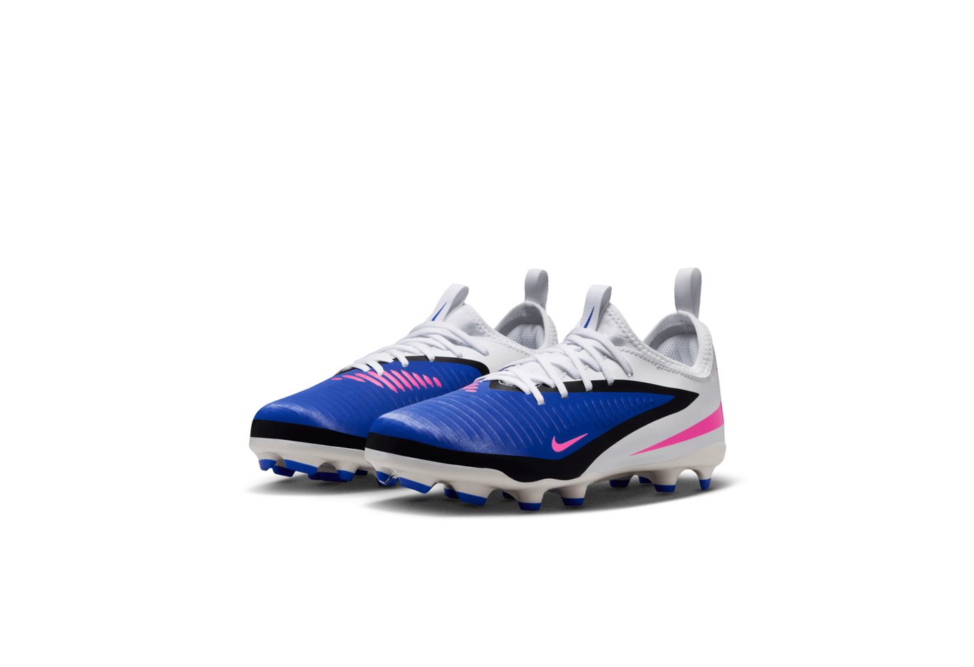 Nike JR PHANTOM 6 LOW ACAD FG/MG Fußballschuh Außensohle für Rasenplätze & für feste Böden, für Kinder & Jugendliche