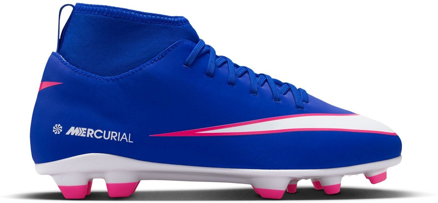 Nike JR SUPERFLY 10 CLUB FG/MG BALTIC BLUE/PINK BLAST-WHITE-L Fußballschuh