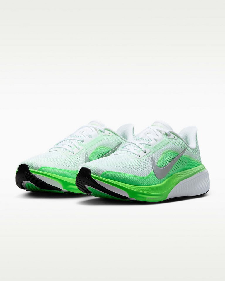 Nike Pegasus 42 Laufschuh (weiß/silber/grün)