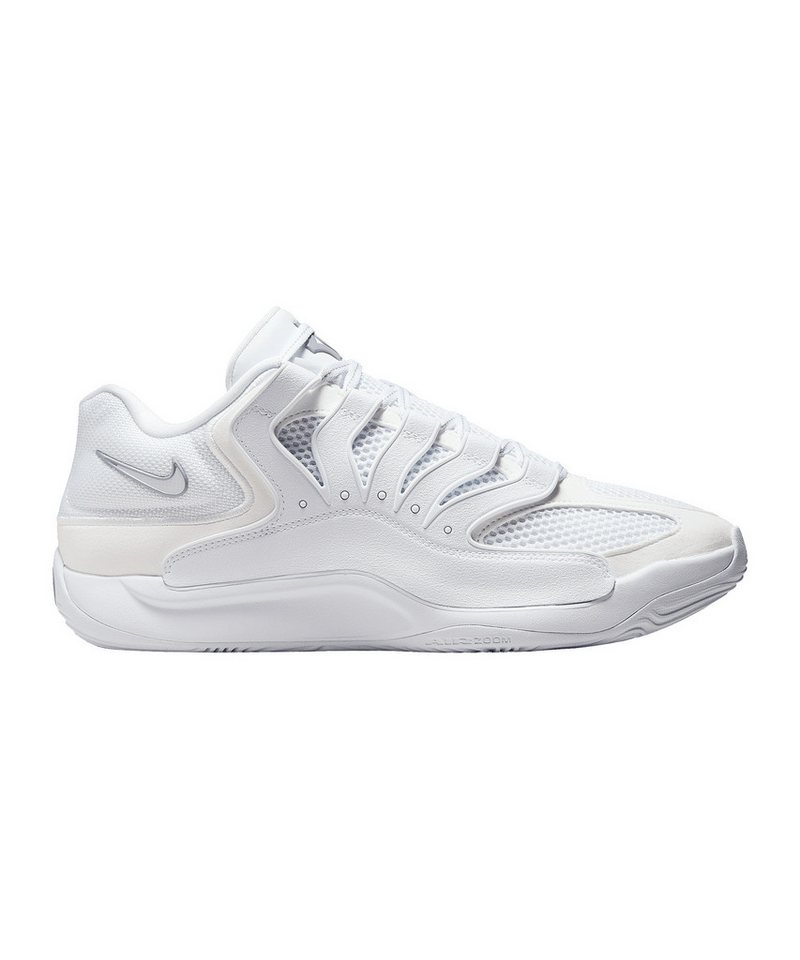 Nike Performance KD18 Triple Weiß Herren Hallenschuh