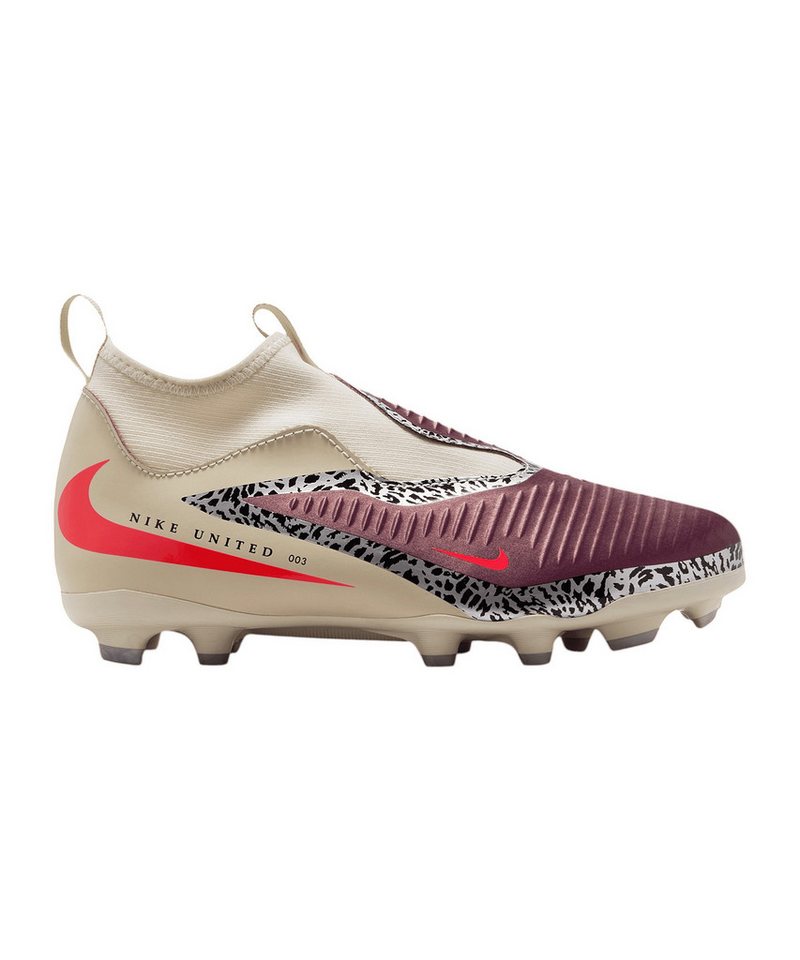 Nike Performance Phantom 6 High FG/MG United Kids Fußballschuh