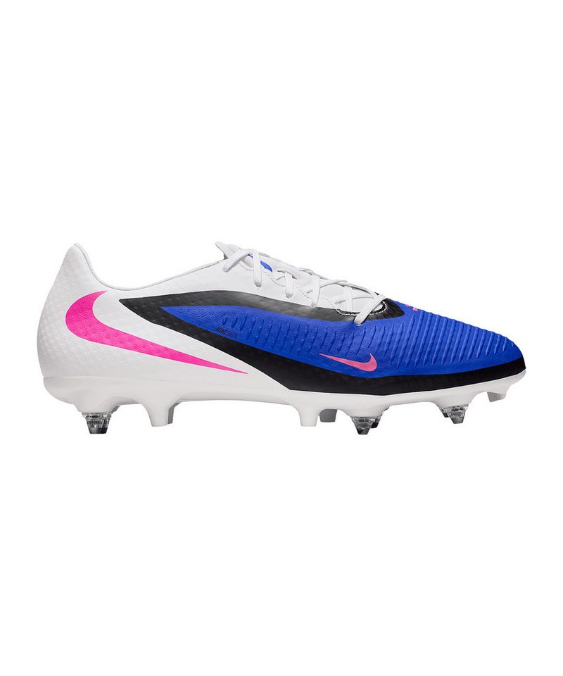 Nike Performance Phantom 6 Low Academy SG Attack Fußballschuh (blau/rosa)
