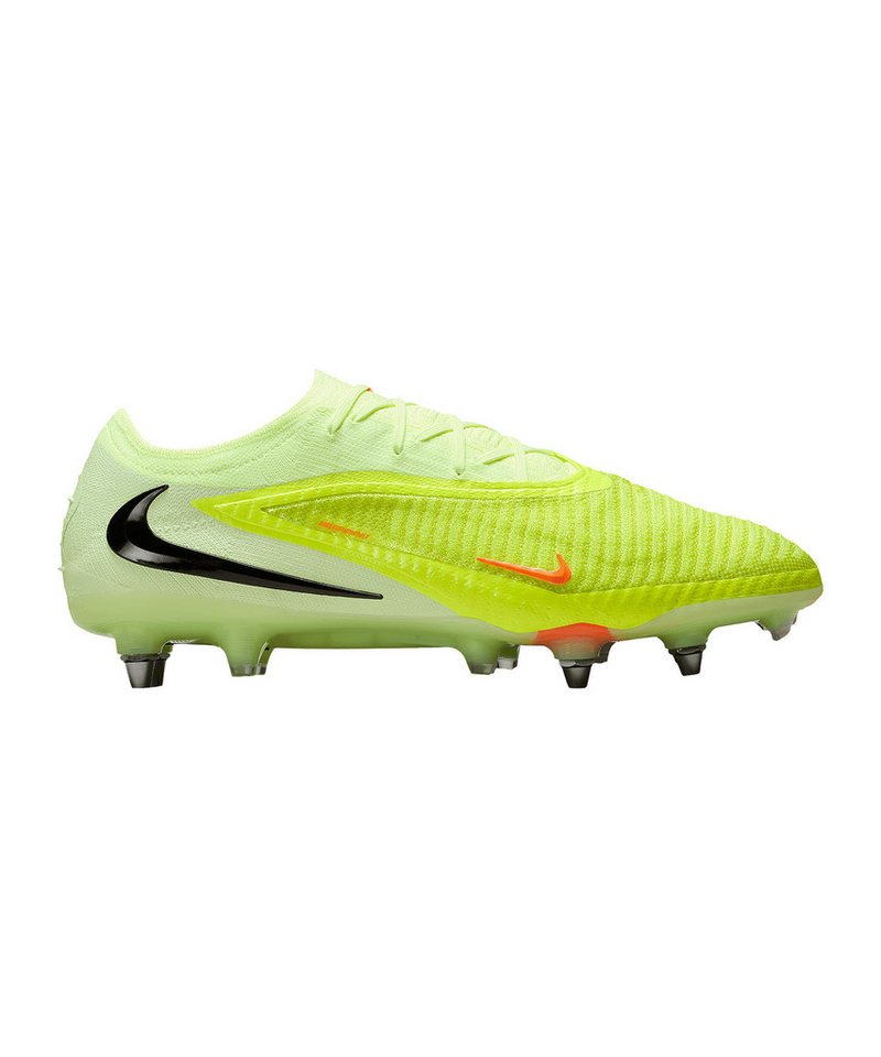 Nike Performance Phantom 6 Low Elite SG Attack Fußballschuh (gelb/schwarz)