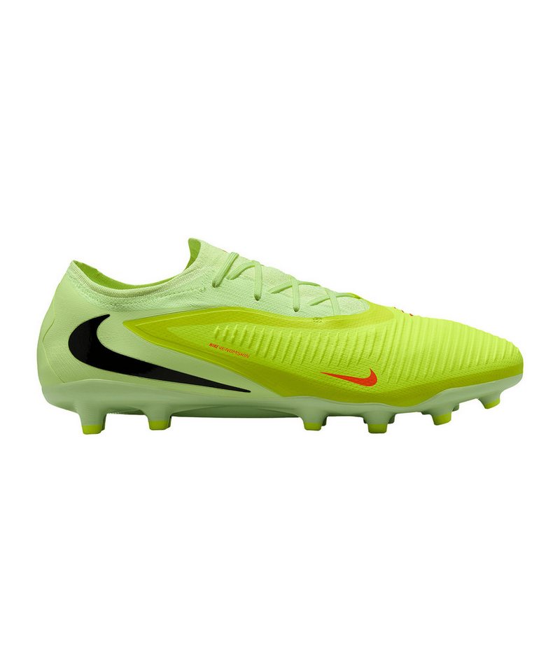 Nike Performance Phantom 6 Low Pro AG Attack Fußballschuh (gelb/schwarz)