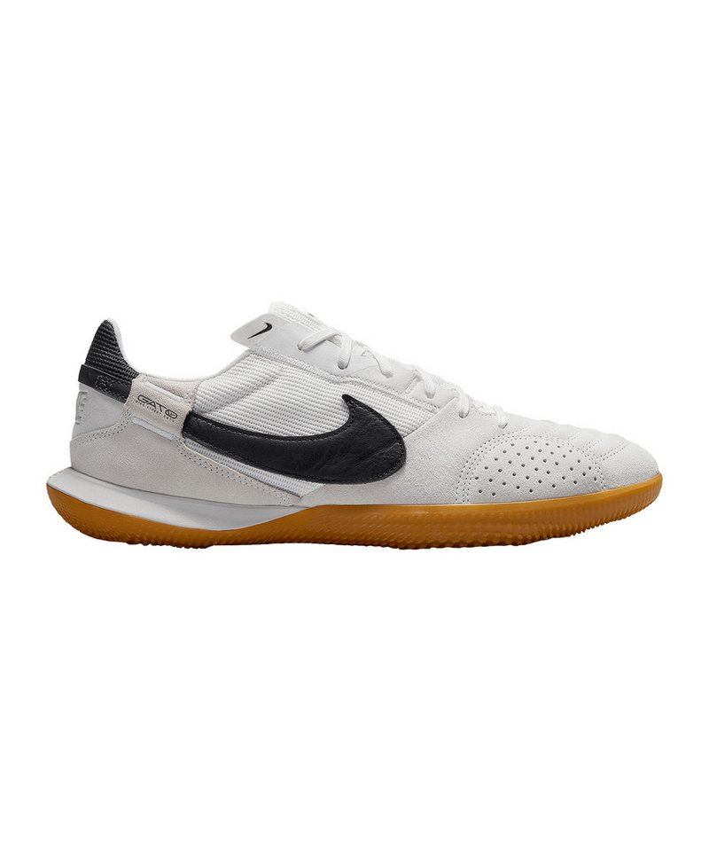 Nike Performance Streetgato IN Weiß Unisex Fußballschuh
