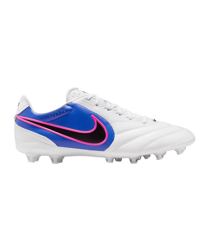 Nike Performance Tiempo Ligera Pro AG Attack Weiß Fußballschuh