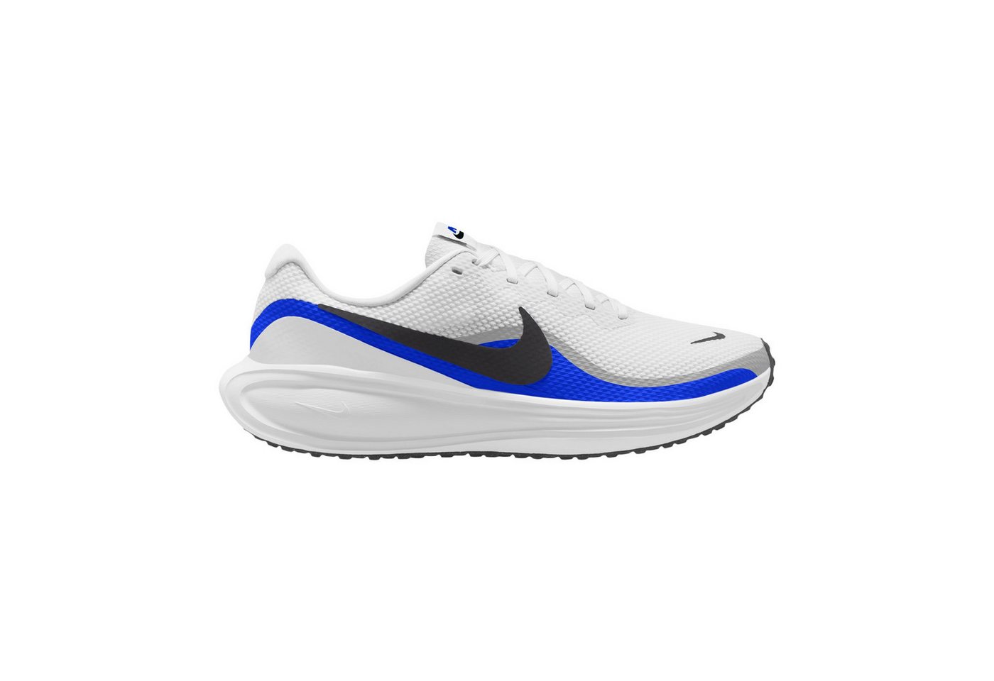 Nike Revolution 8 Laufschuh (weiß/schwarz/blau)