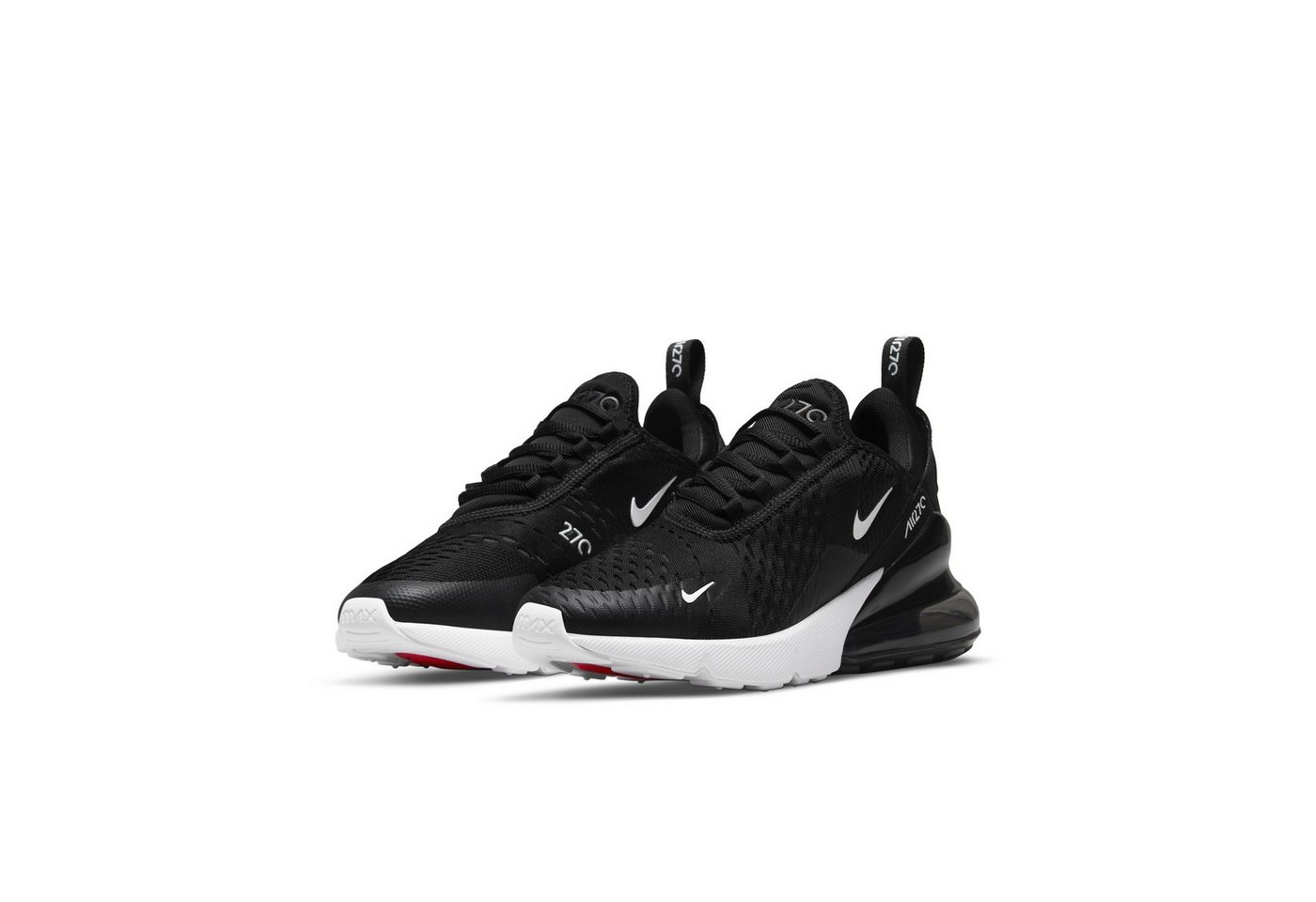 Nike Sportswear AIR MAX 270 (GS) Sneaker Für Kinder & Jugendliche (schwarz/weiß/grau)
