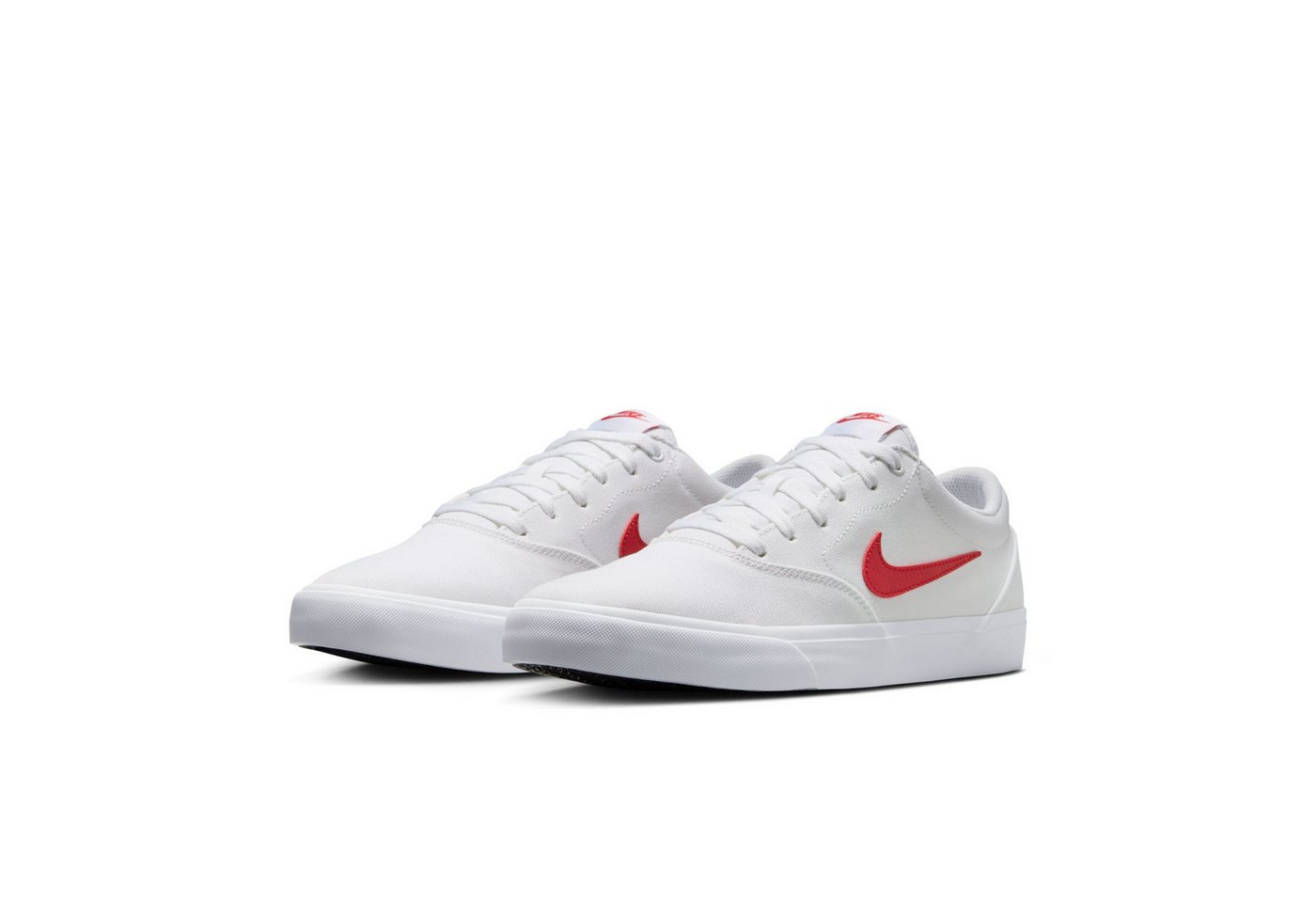 Nike Sportswear CHARGE CNVS Sneaker (weiß/rot)