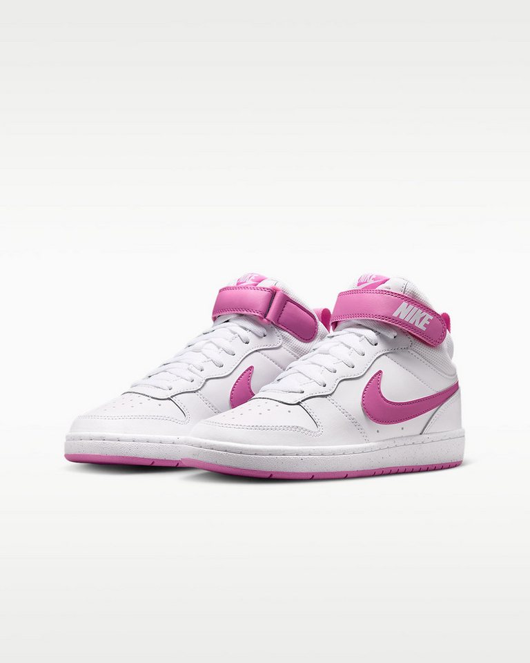 Nike Sportswear Court Borough Mid 2 Sneaker Design auf den Spuren des Air Force 1 für Jugendliche