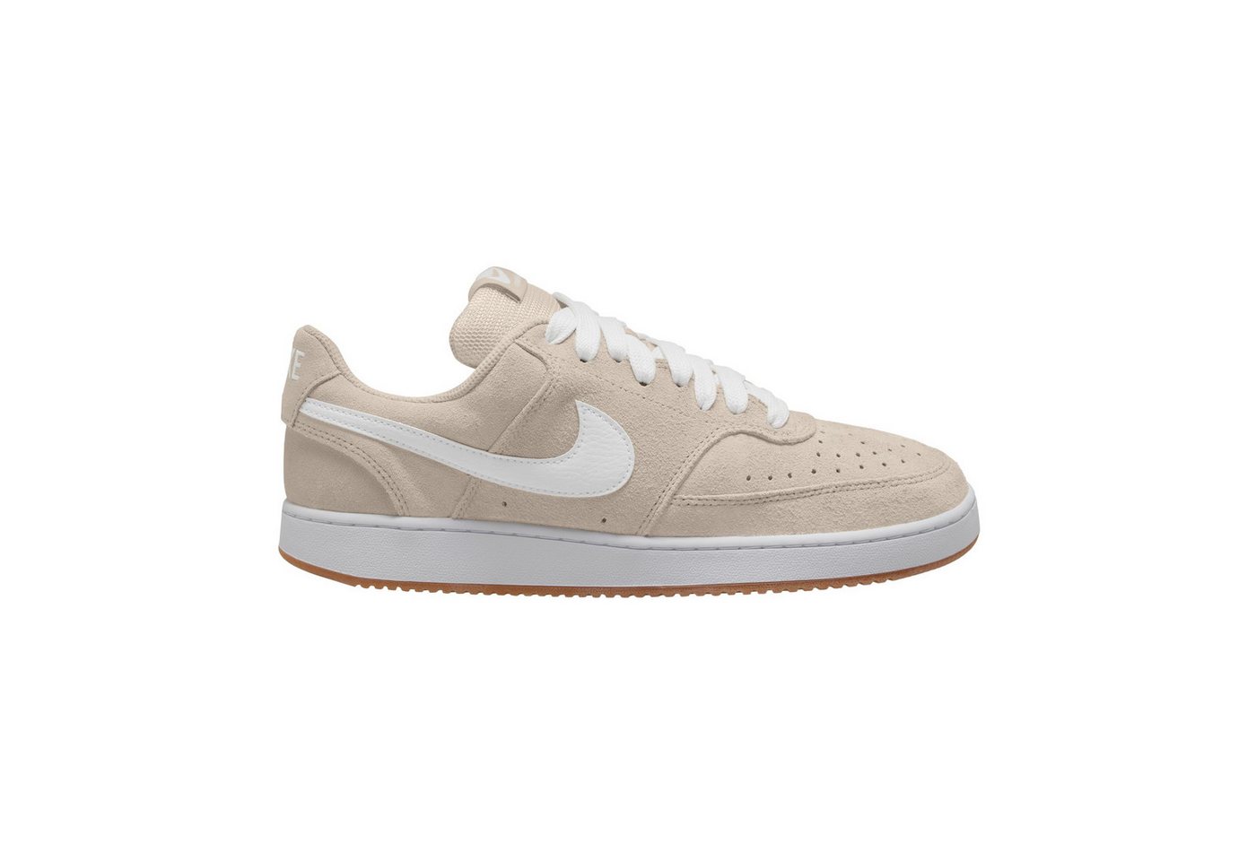 Nike Sportswear COURT VISION LO FL inspiriert vom Design des Nike Air Force (weiß/braun)