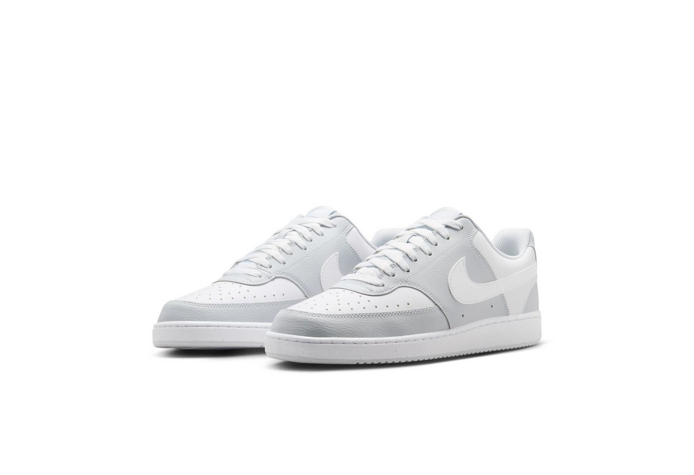 Nike Sportswear COURT VISION LO Sneaker Design auf den Spuren des Air Force 1 (weiß)