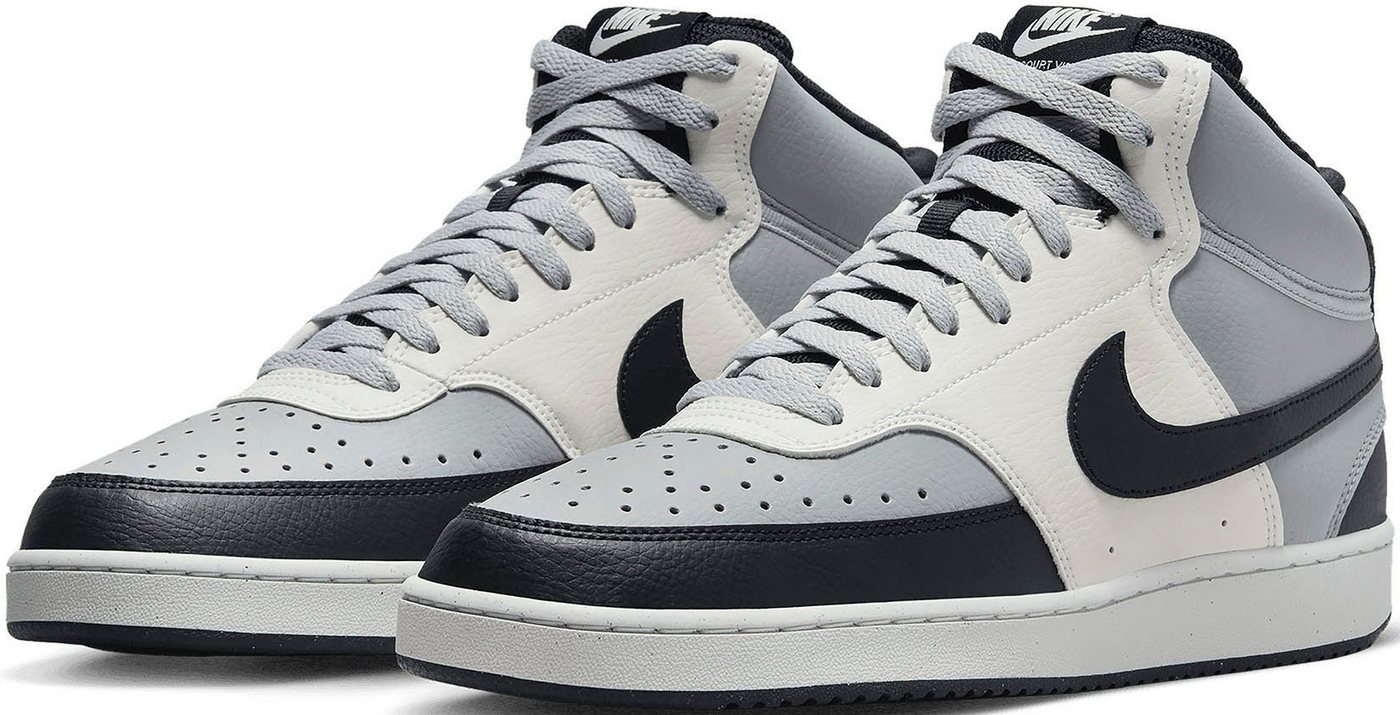 Nike Sportswear COURT VISION MID NEXT NATURE Sneaker inspiriert vom Design des Nike Air Jordan