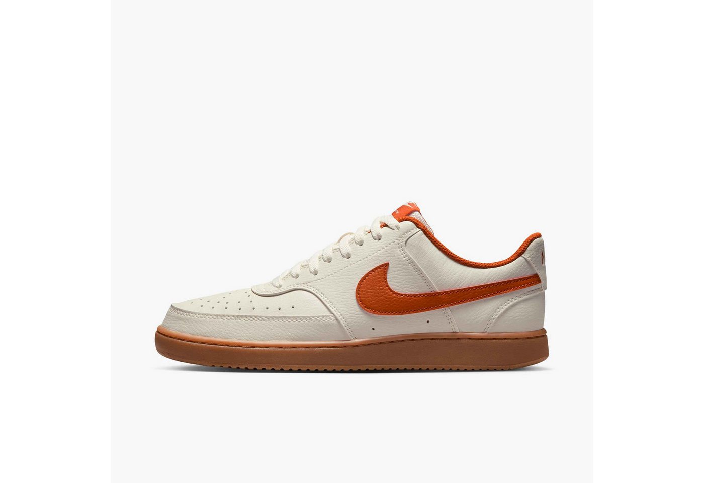 Nike Sportswear COURT VISION LOW Sneaker (orange/weiß)