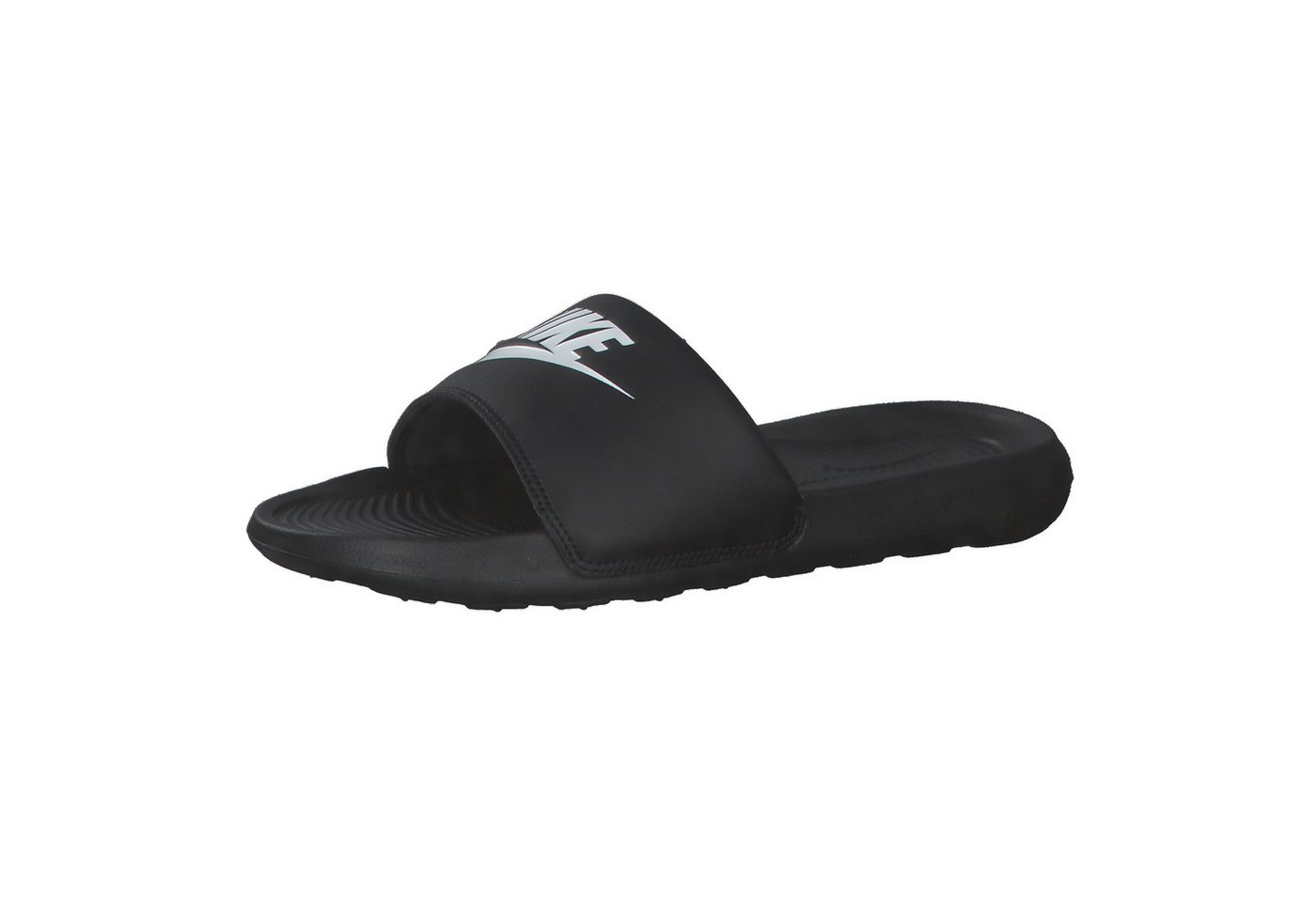 Nike Sportswear Nike Damen Badeschlappen Victori One CN9677 Badeschuh (schwarz/weiß)