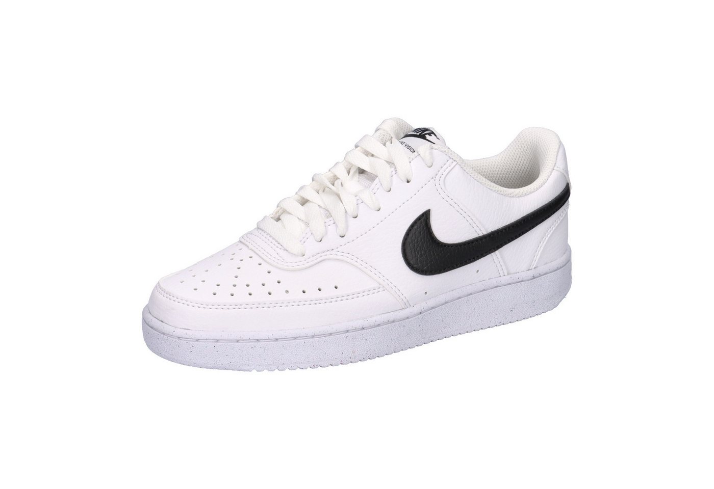 Nike Sportswear Nike Damen Sneaker Court Vision Low Next Nature DH3158 Sneaker (weiß/schwarz)