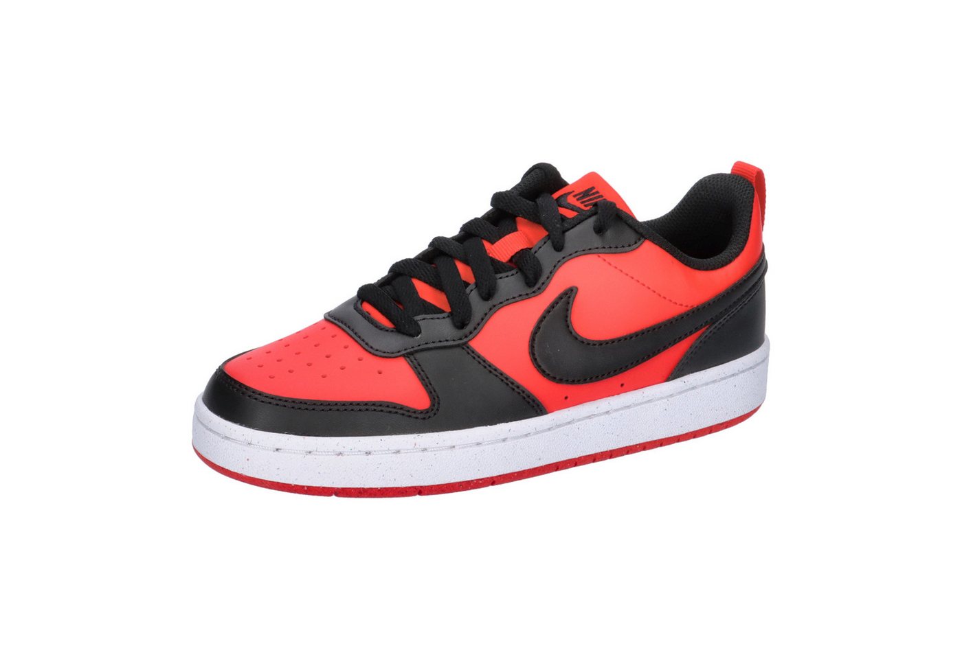 Nike Sportswear Nike Kinder Sneaker Court Borough Low Recraft (GS) DV5456 Sneaker (rot/schwarz/weiß)