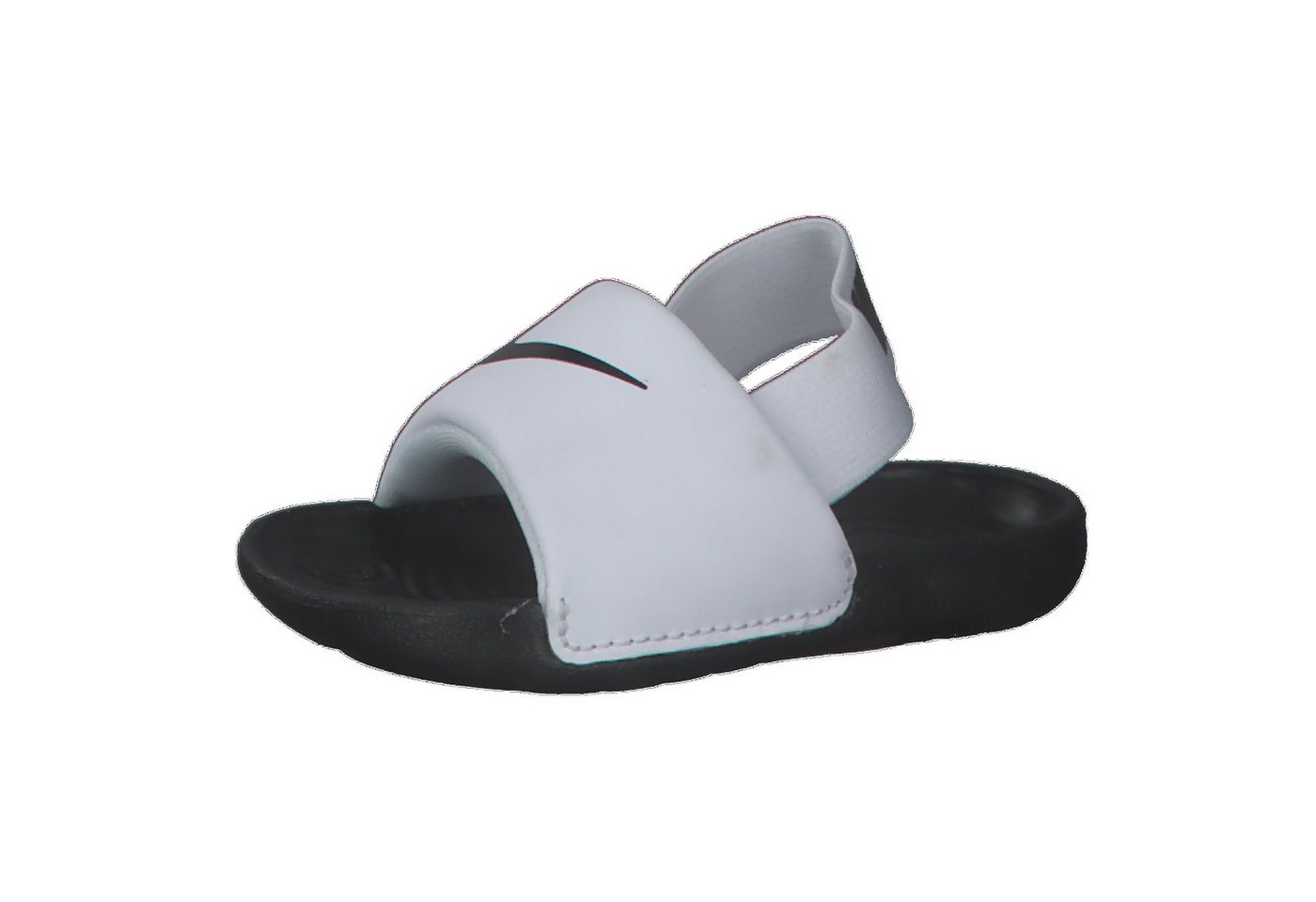 Nike Sportswear Nike Kleinkinder Sandale Kawa Slide (TD) BV1094 Sandale (weiß/schwarz)