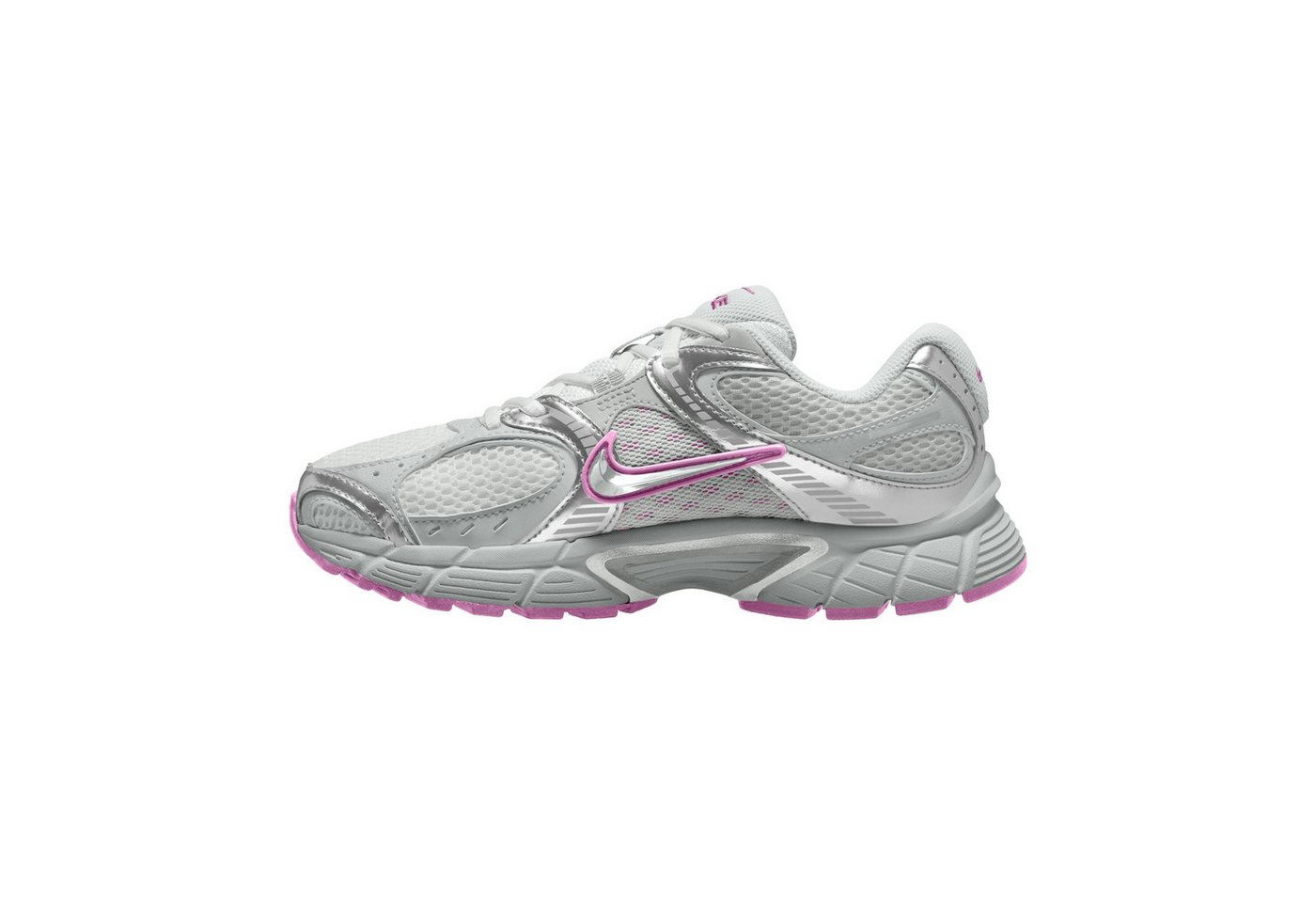 Nike Sportswear V5 RNR Sneaker inspiriert vom Design des Y2K Nike Vomero 5 (grau/weiß)