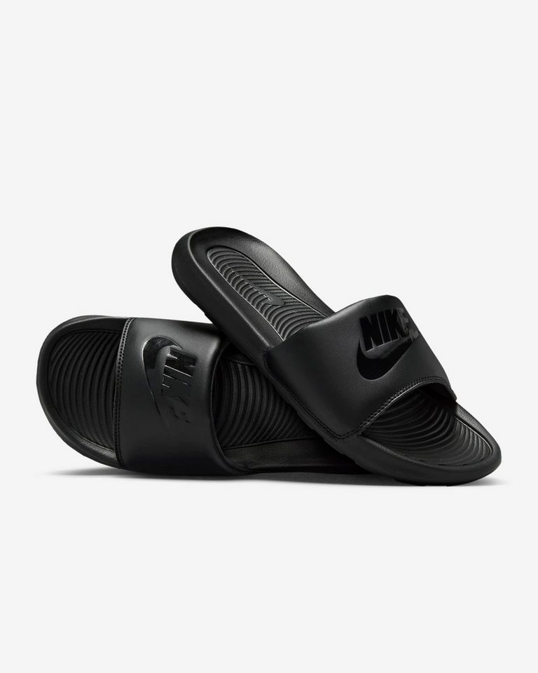 Nike VICTORI ONE SLIDE grau/bordeaux Sneaker