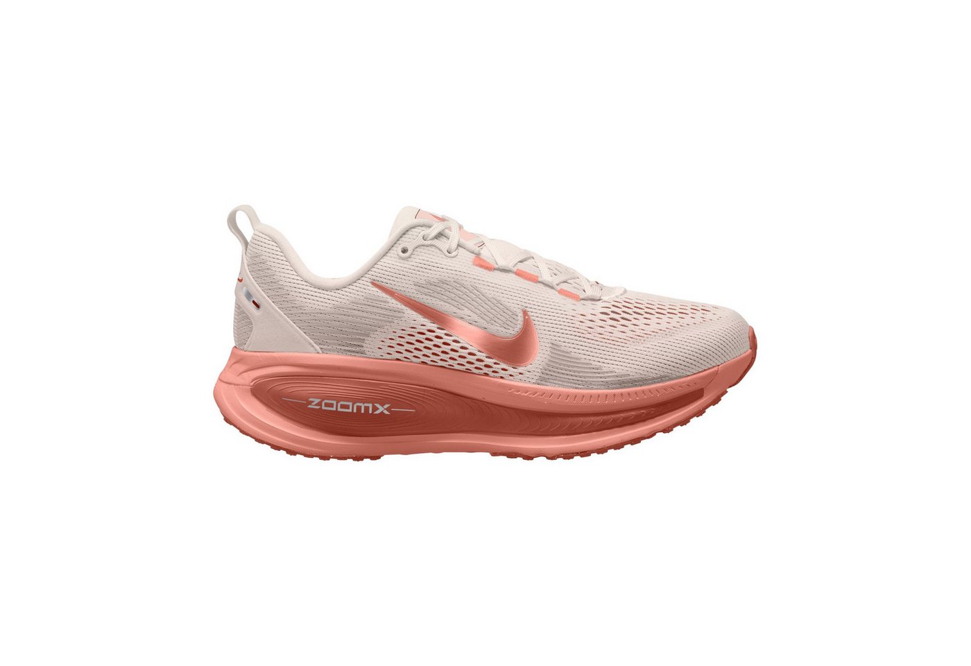 Nike Vomero 18 Laufschuh mit ZoomX- und ReactX-Technologien, Gummilaufsohle, mit Schnürung