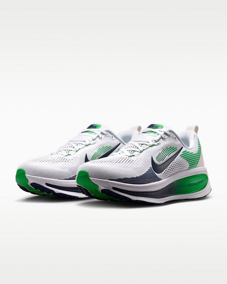 Nike Vomero 18 Laufschuh (weiß/blau/grün)