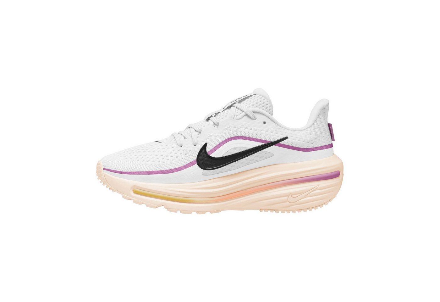 Nike Winflo 12 Laufschuh (weiß/schwarz/rosa)