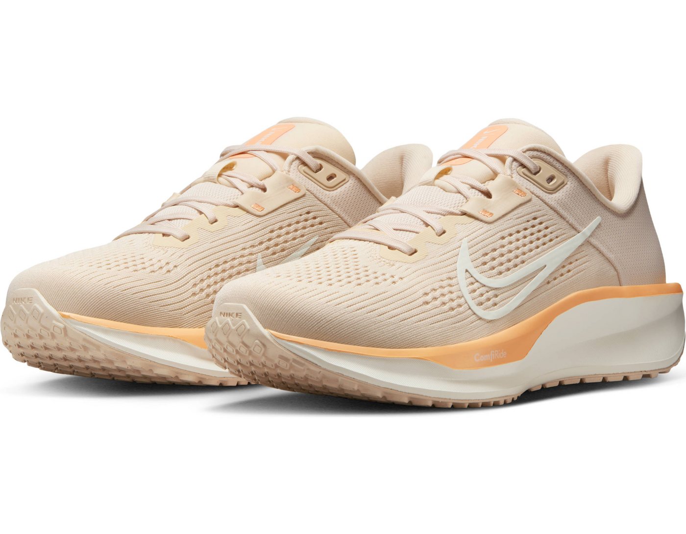 Nike WMNS QUEST 6 Laufschuh (beige/orange)