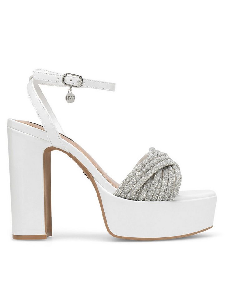 Nine West Sandalen Damen WFA2736-1 Weiß Sandale