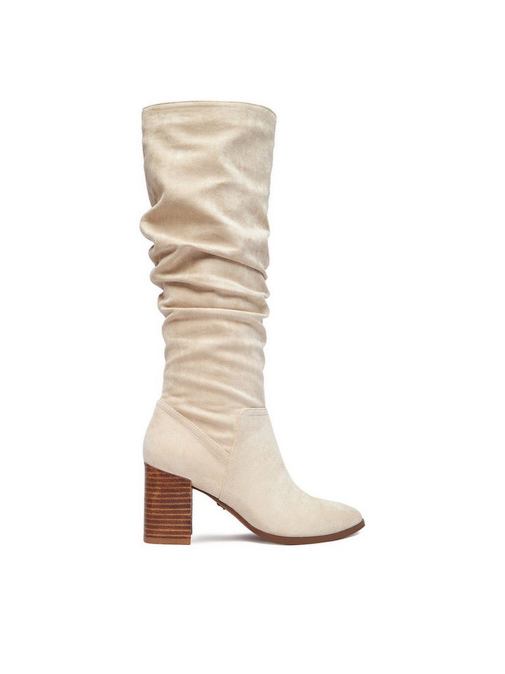 Nine West Women's Boots Écru CEO - BASZIRA-01 Stiefel