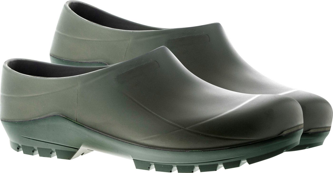 Nora PU-Clog COMFY Garten Freizeit Beruf Clogs ELASTOPAN Gummistiefel herausnehmbares, antibakterielles Fußbett