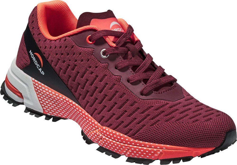 Nordcap Outdoorschuh Griffige Außensohle für ideale Traktion (rot)