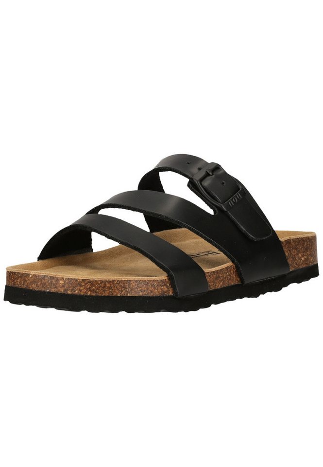 nou Barhil V2 Sandale mit weichem Fußbett (braun/schwarz)