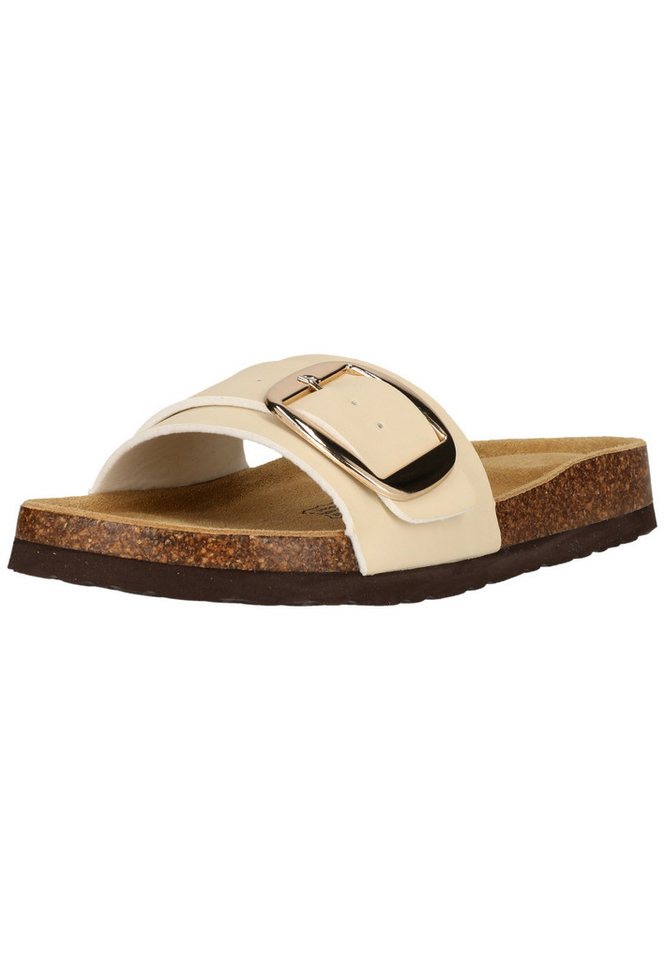 nou Dreya Sandale mit gepolstertem Comfort-Heel Bereich (weiß)