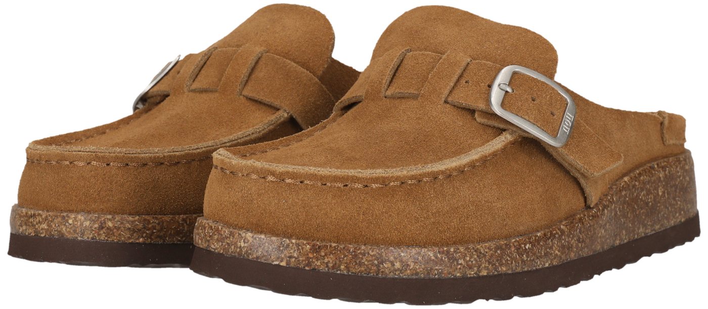 nou EMILIAN W LEATHER CORK MOC V2 Sandale (Toffee)