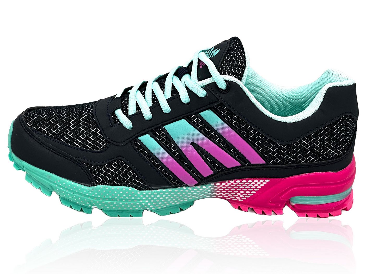 Nowaland Bequeme und atmungsaktive Sportschuhe Laufschuh Leichte Laufschuhe für Alltag und Training