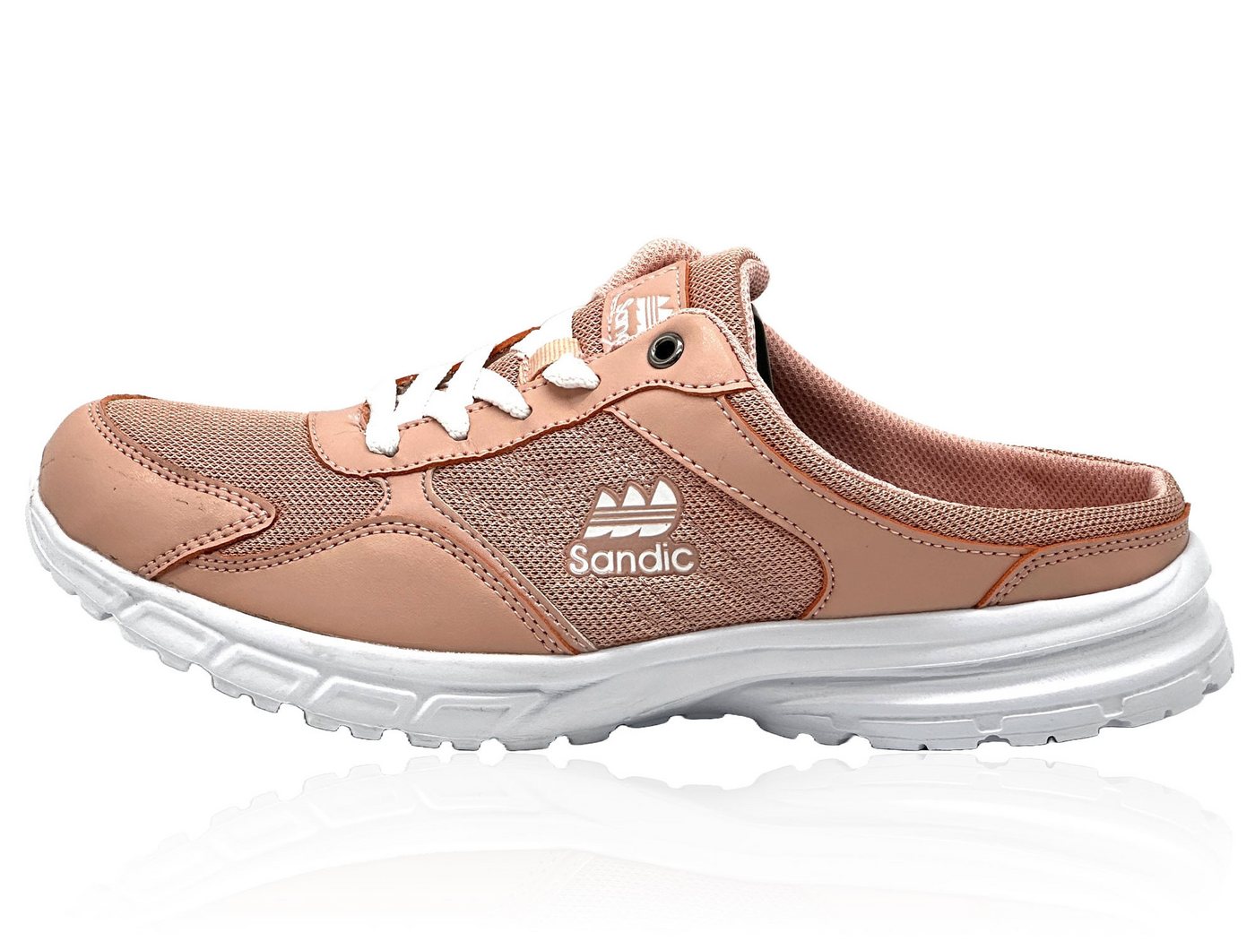 Nowaland Damen Herren Clogs vielseitige Schlupfschuhe Clog leicht, atmungsaktiv (rosa)