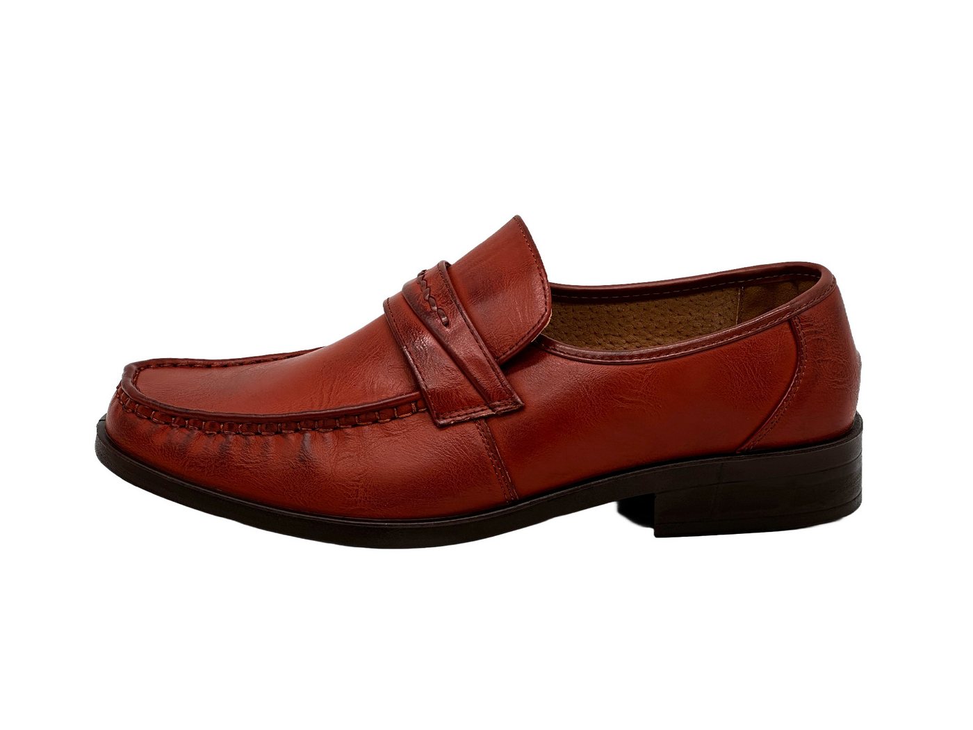 Nowaland Elegante Herren-Slipper Business Schuhe Mokassin Komfortabel, Langlebig und Vielseitig für Alltag und Business (braun)